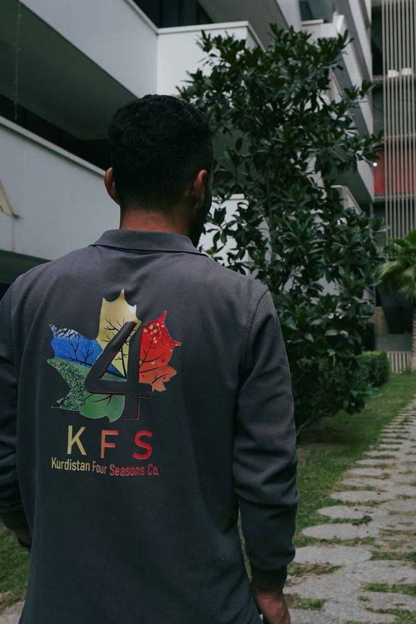 KFS team member in a KFS jacket on site